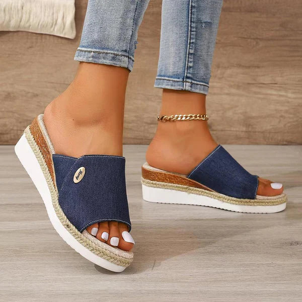 Summer Wave Sandalias De Plataforma