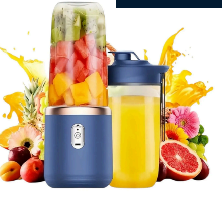 LICUADORA PORTATIL RECARGABLE DE 500 ml ¡TU BATIDO AL MOMENTO!