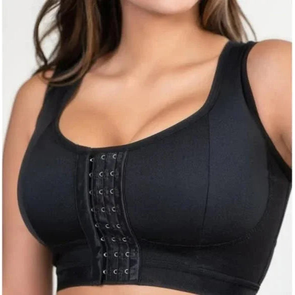 💖 TU ALIADO PERFECTO: BRASIER CORRECTOR DE POSTURA SIN AROS Y BANDA ANCHA💪👙