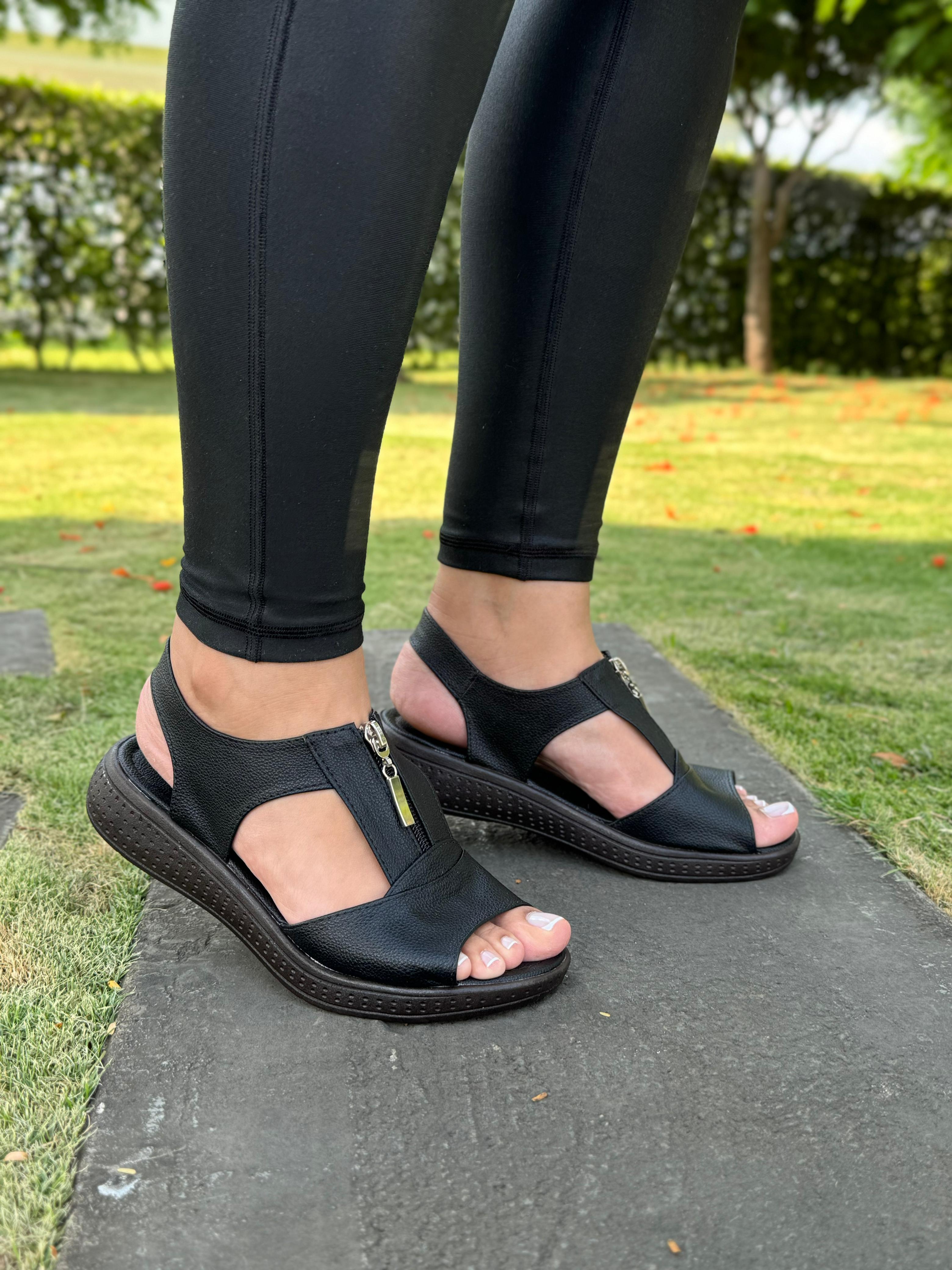 ORTOFLEX: SANDALIA FLEXIBLE Y ERGONOMICA CON CIERRE