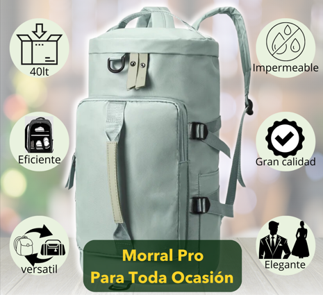 👜Morral Adventure Pro: De Gran Capacidad Multifuncional✈️