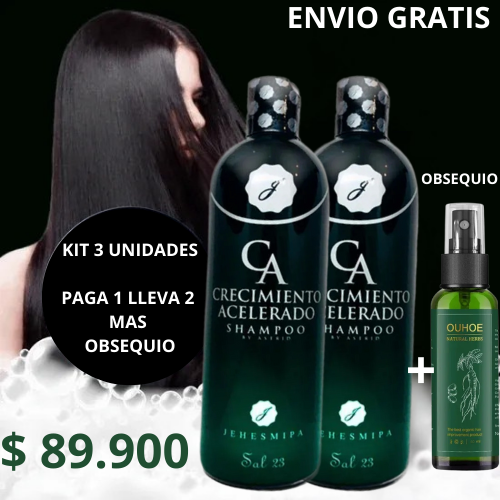 PowerHair® - Shampoo Crecimiento Acelerado + Obsequio