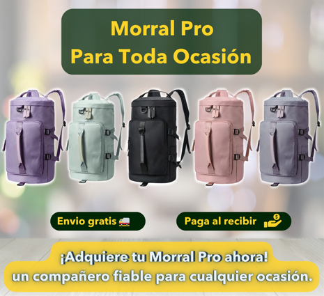 👜Morral Adventure Pro: De Gran Capacidad Multifuncional✈️