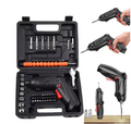 🧰Destornillador Eléctrico Recargable X 45 Accesorios 🛠