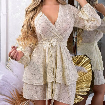 👗Brilla con Estilo: Hermoso Vestido-Seda 💯💎