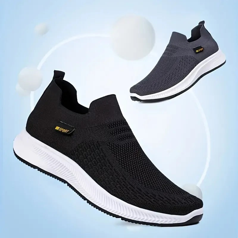 Tenis Para Caballero Sin Cordones  “Neo Confort — Camina diferente, camina mejor.”