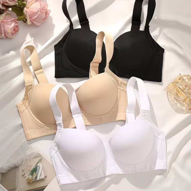 Comodidad total + efecto levantamiento natural. Brasier ajustable Push Up