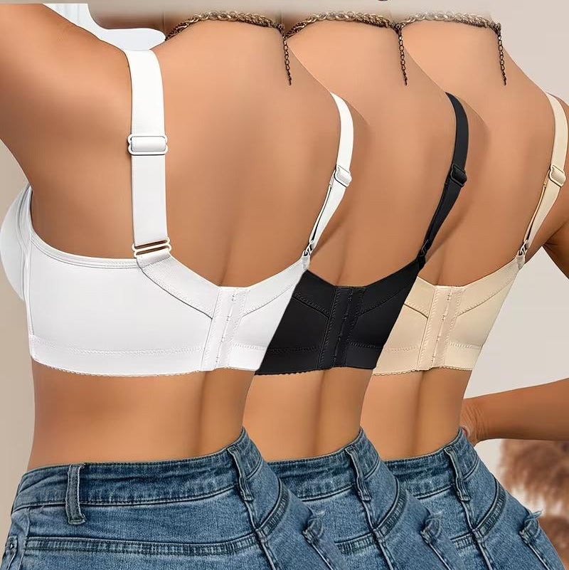 Comodidad total + efecto levantamiento natural. Brasier ajustable Push Up