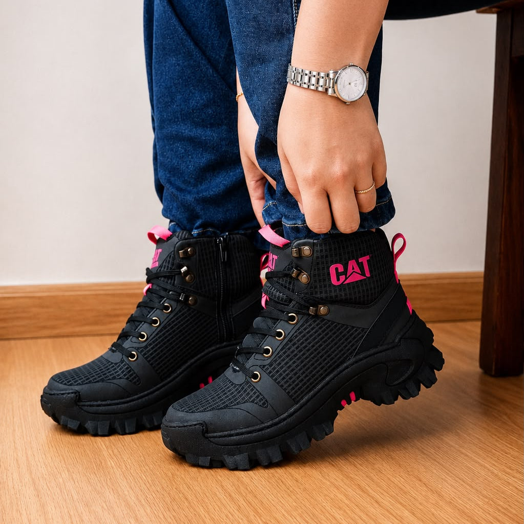 BOTAS CAT EXPLORER PARA DAMA, POTENCIA, ESTILO Y COMODIDAD