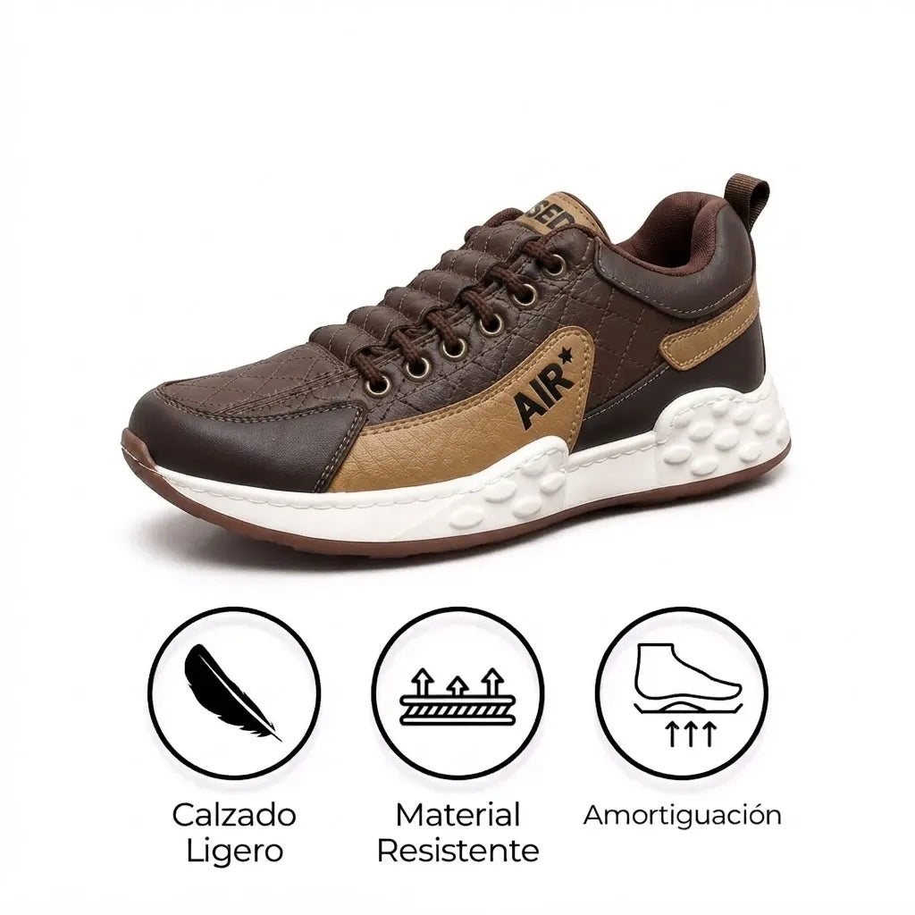 Nuevos zapatos deportivos con plataforma antideslizante -Flex Air™ 2026