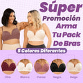 TRIO BRASIER CONFORT FIT CON EFECTO PUSH-UP