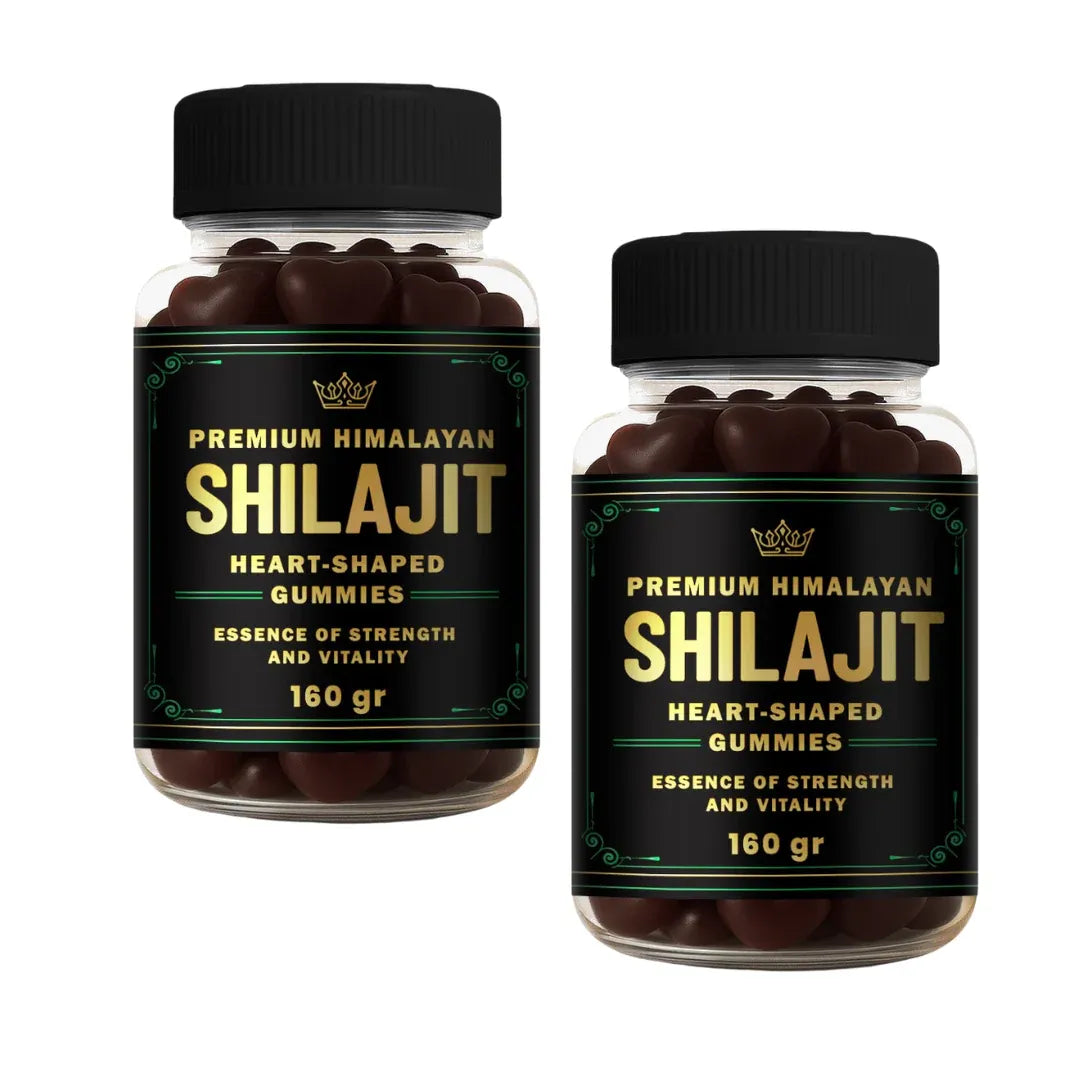 Gomas Premium Shilajit - Fuerza, Vitalidad y Energía