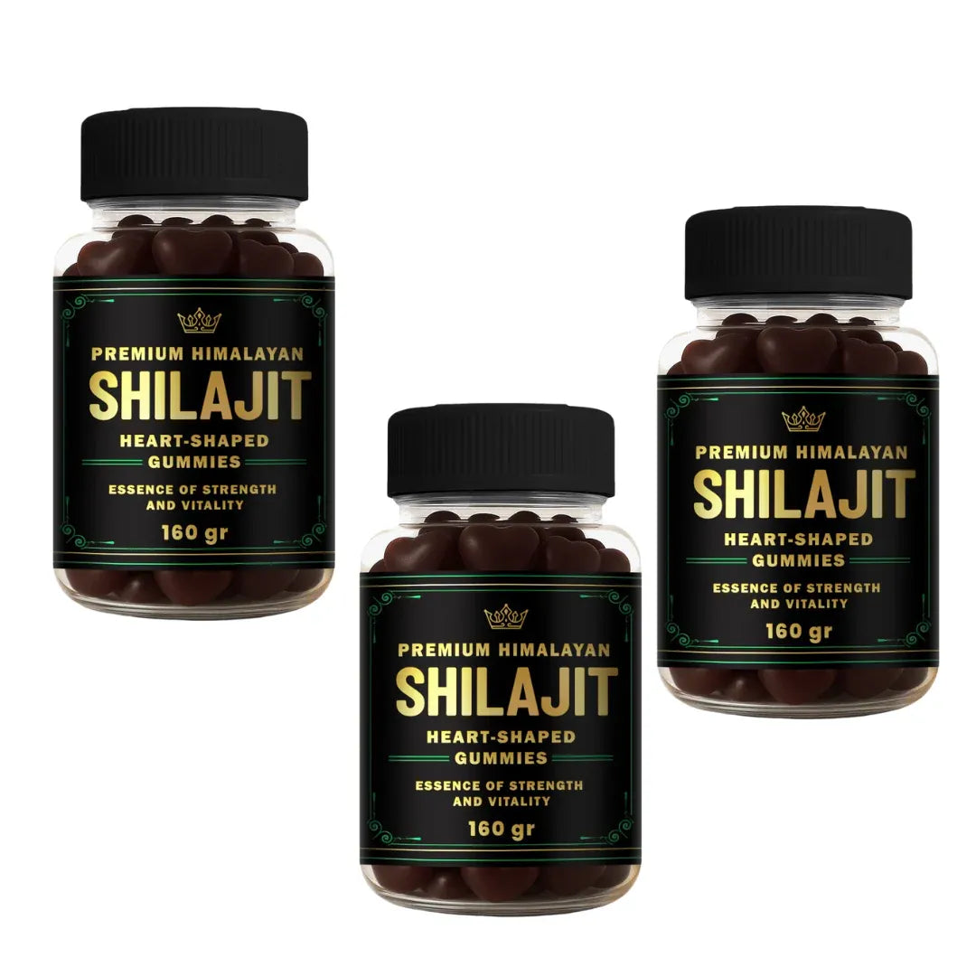 Gomas Premium Shilajit - Fuerza, Vitalidad y Energía