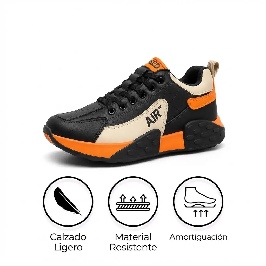 Nuevos zapatos deportivos con plataforma antideslizante -Flex Air™ 2026