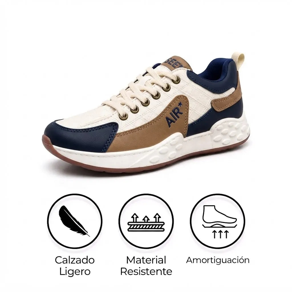 Nuevos zapatos deportivos con plataforma antideslizante -Flex Air™ 2026
